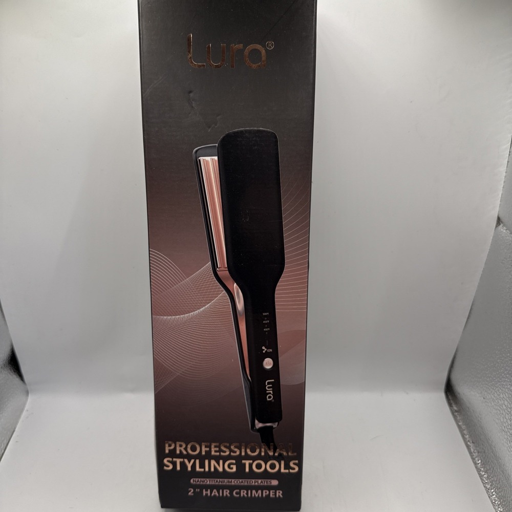 Lura 2" Hair‎ Crumpet Nano Titanium Coated Plates NIB